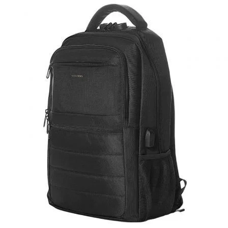 Vention Mochila KRKB0 para Portátiles hasta 17" Impermeable con Puerto USB Antirrobo Negra